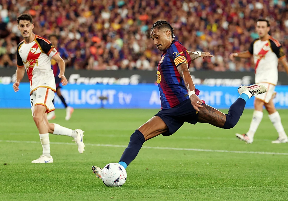 Raphinha eleva el listón del Barça