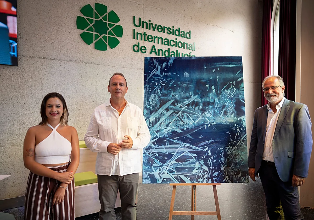 La UNIA incorpora a su fondo de arte la obra ganadora del XIII Premio de Pintura de la malagueña Sheila Cañestro