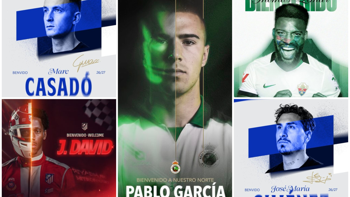 El cierre del mercado de Primera: Doble bombazo del Dépor y caza mayor de Elche y Racing