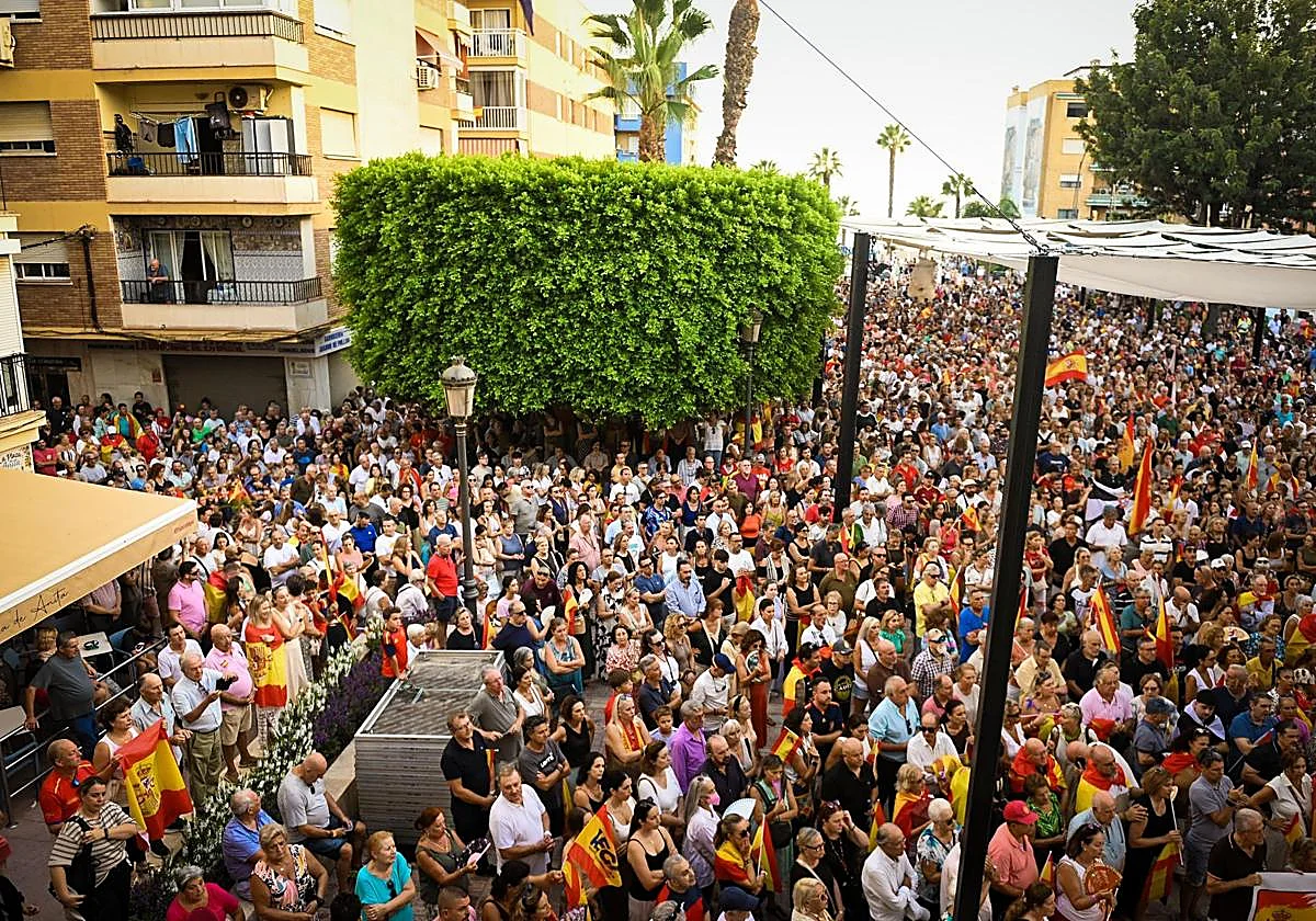 Así transcurrieron las concentraciones de apoyo a Ceuta en la provincia de Málaga