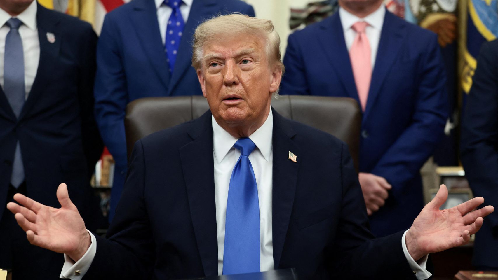 Trump asegura que Delcy Rodríguez "quiere" elecciones pero considera que Venezuela todavía no está preparada