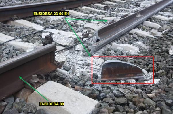 Un nuevo informe policial confirma que la vía de Adamuz se rompió en la soldadura entre un raíl de 1989 y uno de 2023