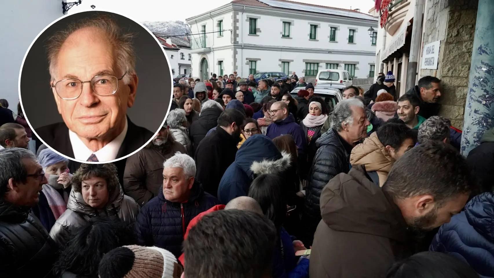 Kahneman, psicólogo y Nobel, explica el dilema de Villamanín: por qué algunos prefieren perder el Gordo a compartir