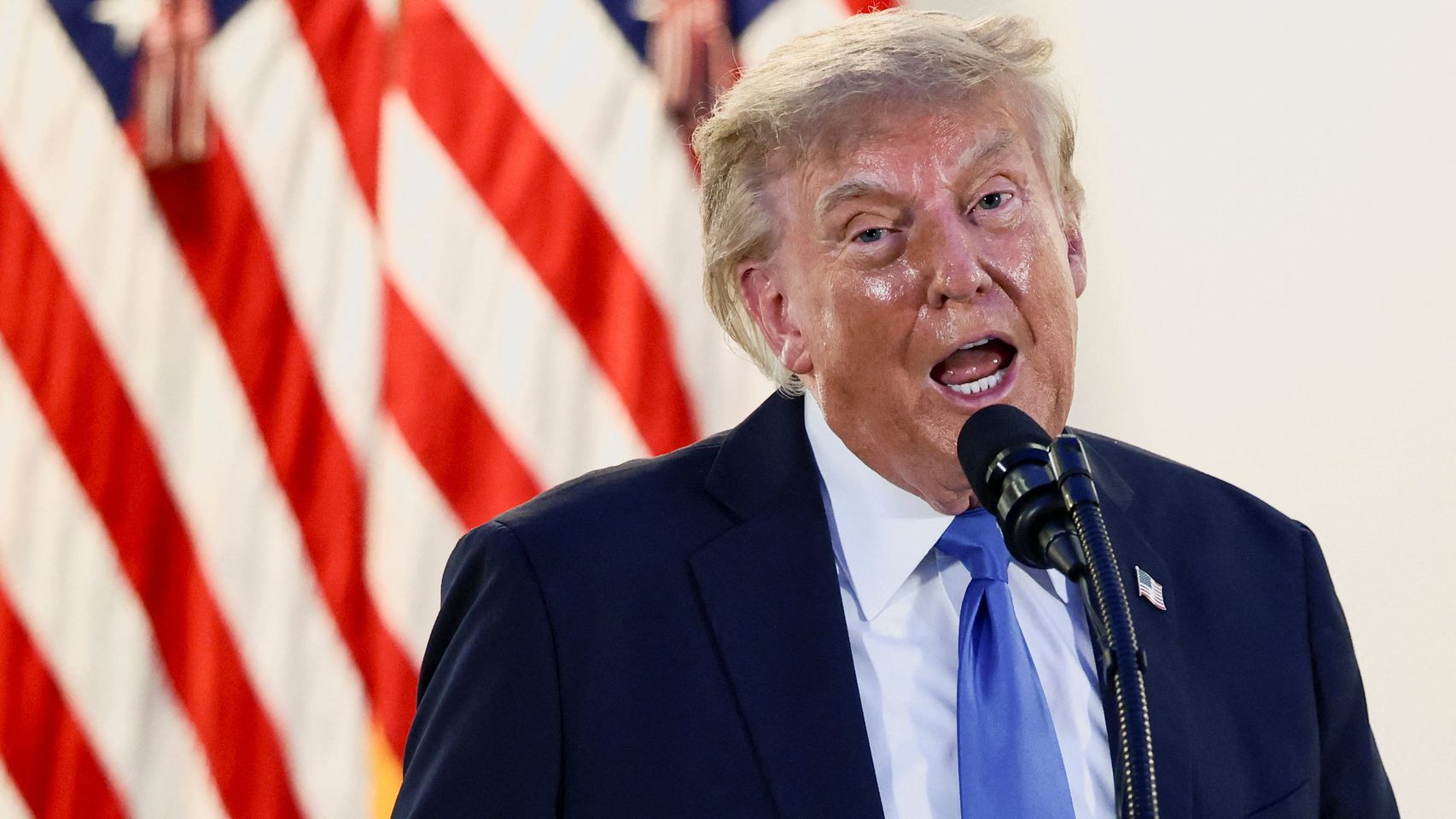 Trump tilda a España de "país arruinado" y afirma que el asalto a Ceuta "es muy triste": "Nunca he visto nada parecido"