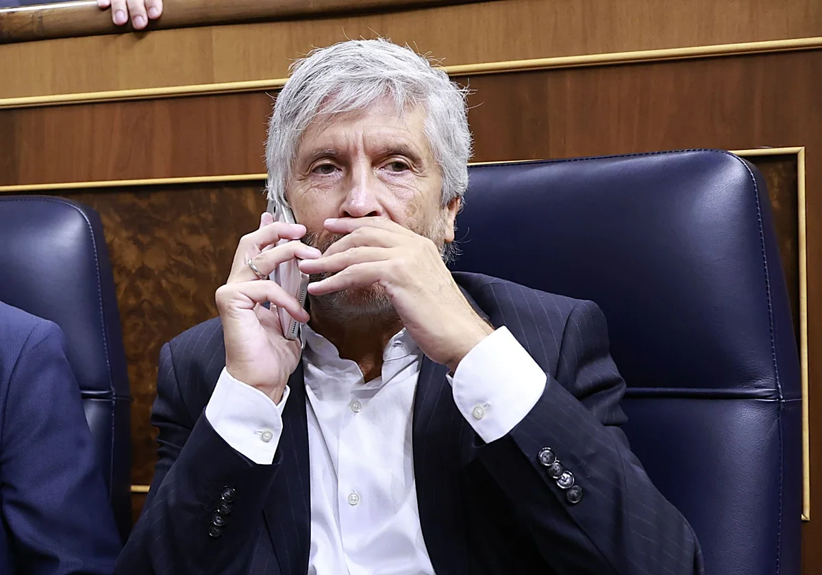 Marlaska afea a la presidenta del CGPJ que el Gobierno no pudiera acceder al informe policial sobre Ceuta y ella responde que cumple la ley