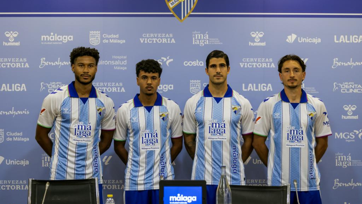 Cajuste, Martínez, Berrocal y Aznou coinciden en la confianza mostrada por el Málaga