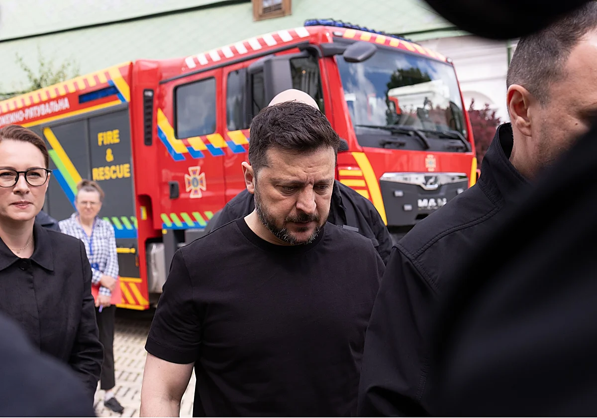 Zelenski tacha de «vergonzoso» el tiroteo entre agentes de dos servicios secretos ucranianos