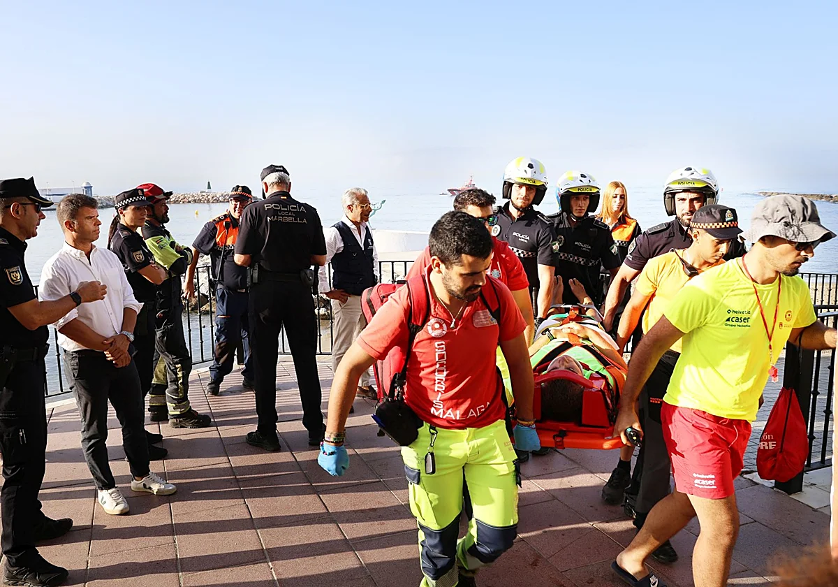 Terremoto con riesgo de maremoto: Marbella comprueba la respuesta de sus equipos en un simulacro