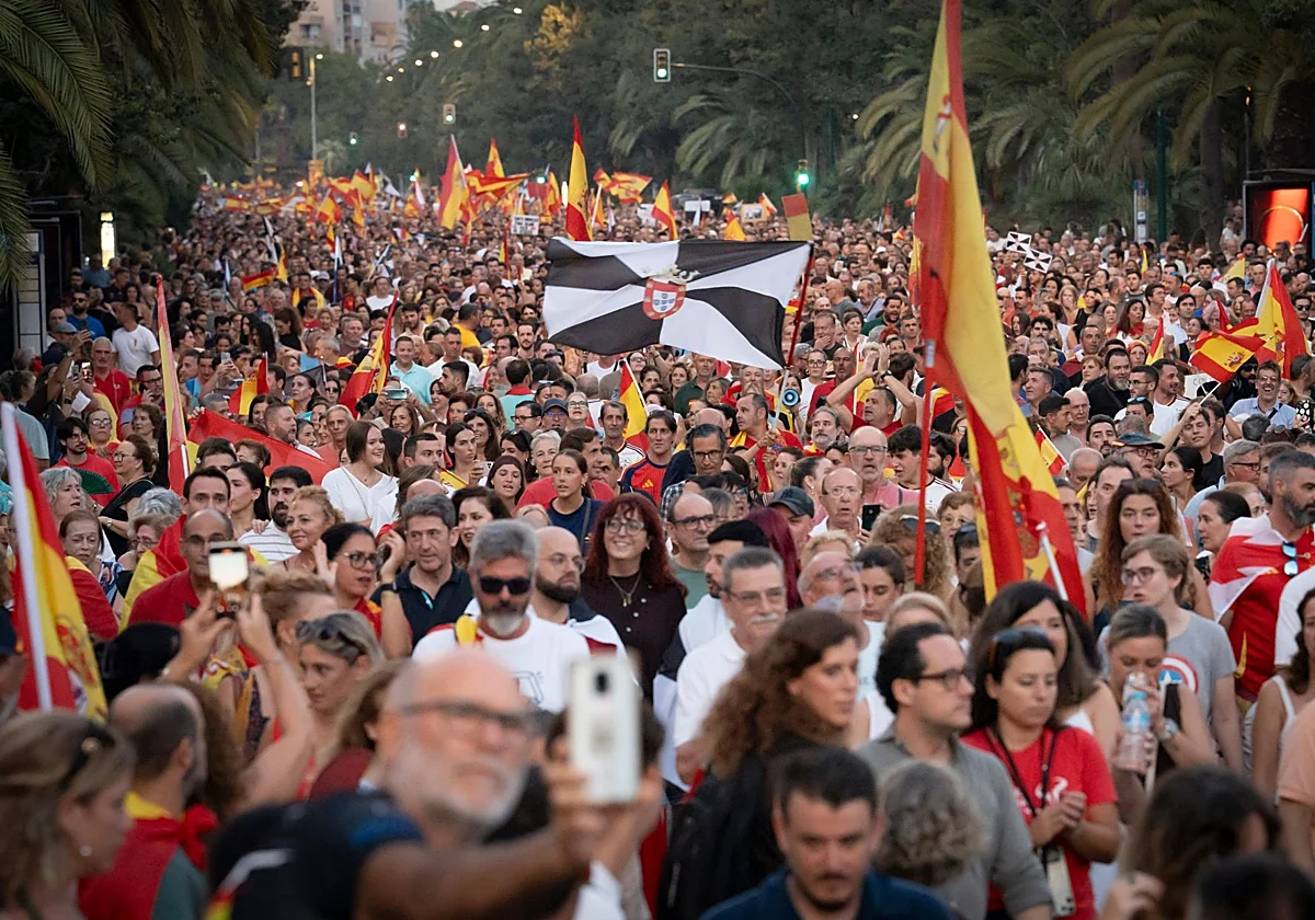 Apoyo a Ceuta o ataque al Gobierno: las causas de las concentraciones multitudinarias en Málaga