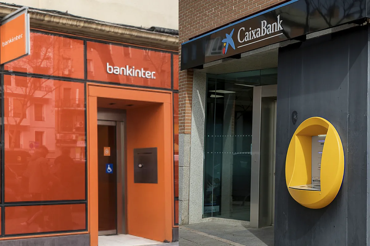 CaixaBank y Bankinter, los mejor posicionados para tipos más altos