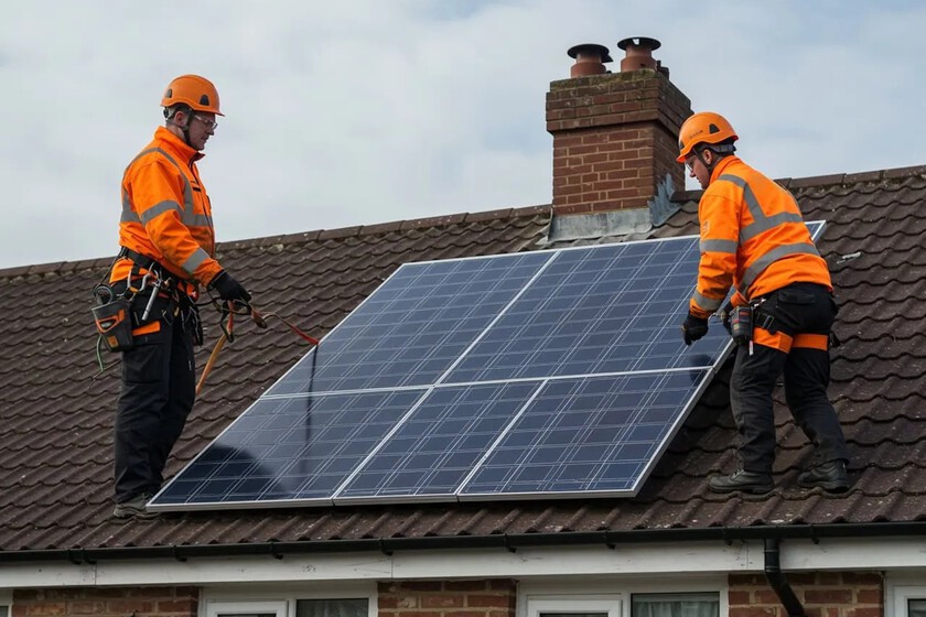Reino Unido ha descubierto que no hace falta vivir en España para amortizar placas solares. Incluso con su clima las casas están ahorrando más de 500 euros anuales