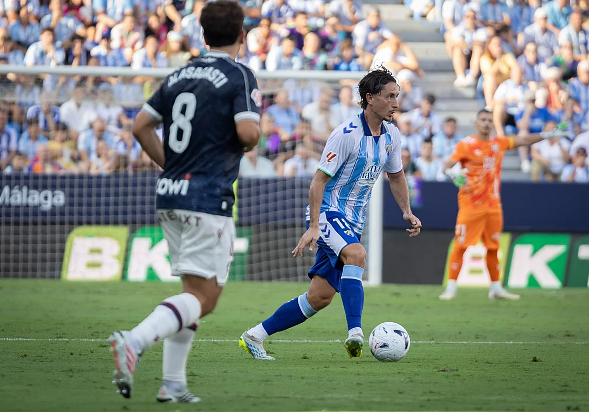 Pablo Martínez: «La Rosaleda es un espectáculo por cómo aprieta»