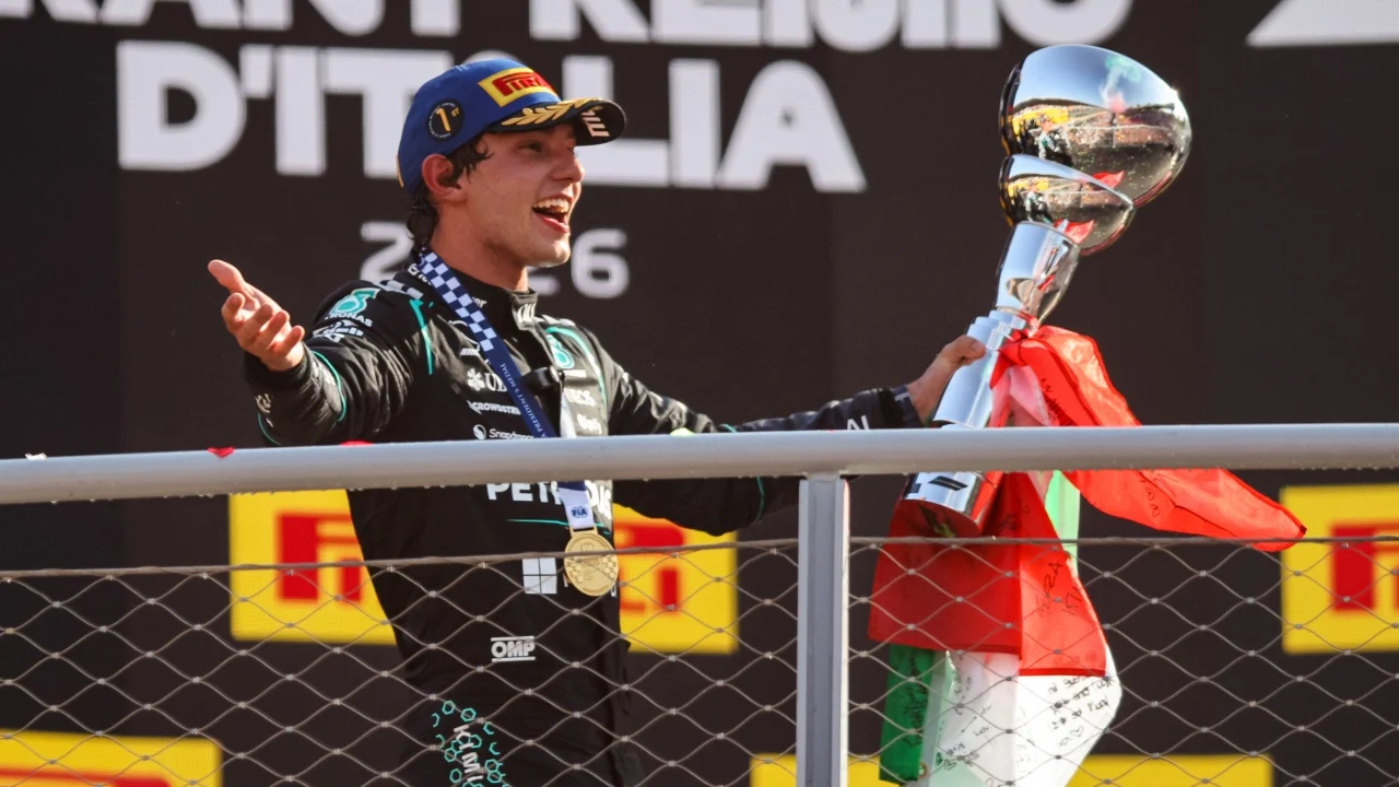 GP de Italia F1 2026: Kimi Antonelli, rey de Italia