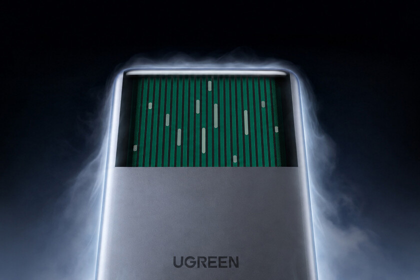 Ya es oficial la nueva powerbank de Ugreen, la primera del mundo con carga inalámbrica en llevar un sistema de refrigeración líquida
