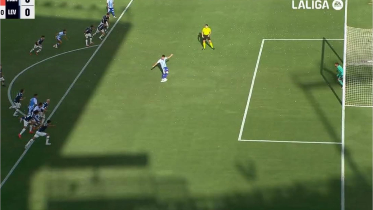El Málaga también se queja del 'penalti Mbappe'
