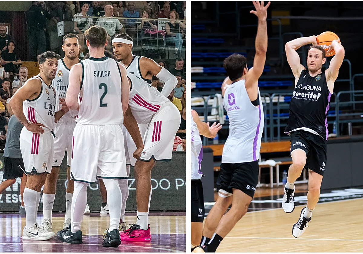 El Real Madrid y el Tenerife, entre recepciones e intensos entrenos antes del Trofeo Costa del Sol