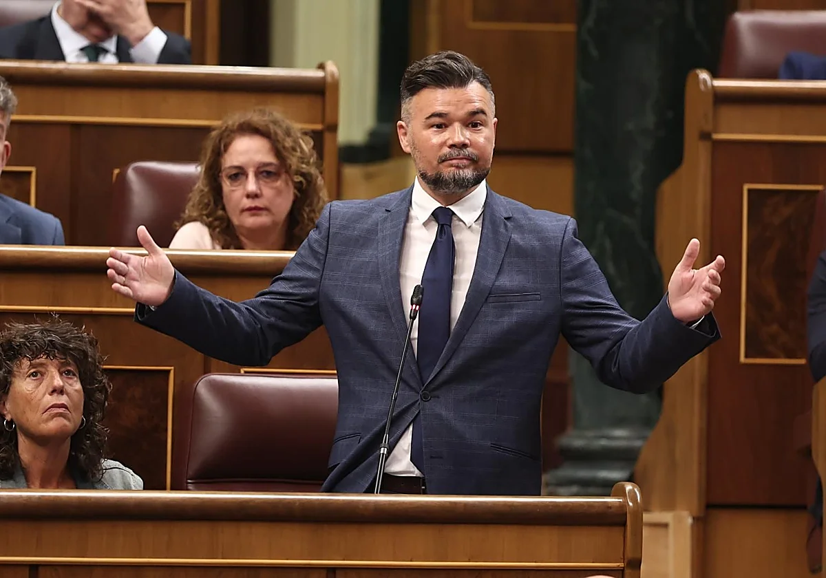 Sánchez afirma que volverá a gobernar en 2027 y Rufián replica: «¿Con quién? A mí los números no me salen»
