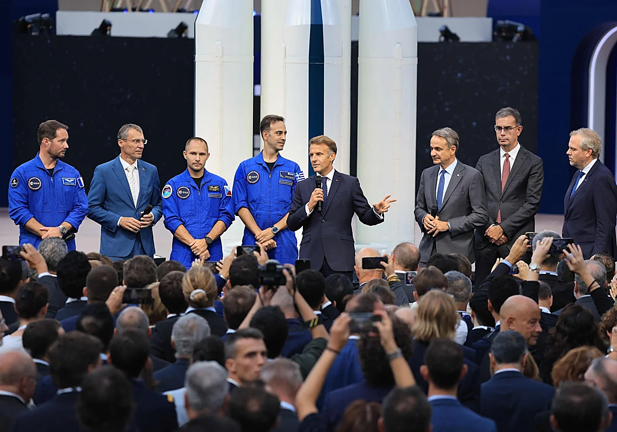 La convención aeroespacial europea de París sufre el boicot de Estados Unidos