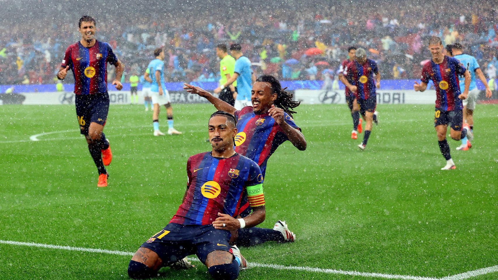 El Barça se divierte a base de golazos para pasar por encima del Feyenoord en su estreno en la Champions League