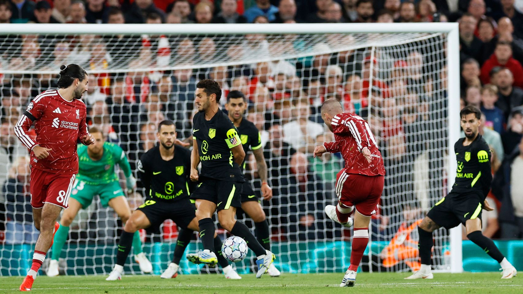 Liverpool - Atlético de Madrid, fútbol hoy en directo: resultado, goleadores y estadísticas en vivo del partido de la Champions League