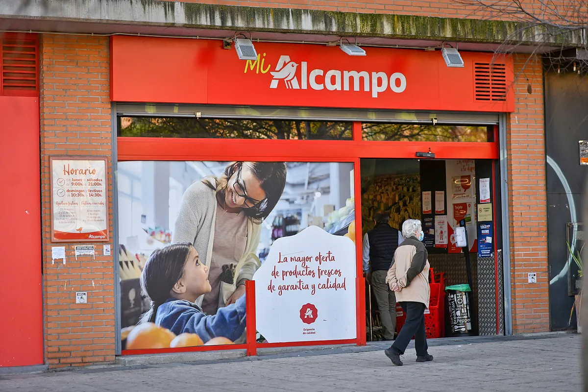 Alcampo pierde 10,5 millones de euros en su negocio en España