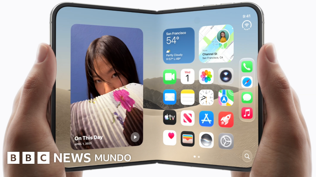 iPhone Duo: el costoso teléfono pleglable que es la apuesta del nuevo jefe de Apple