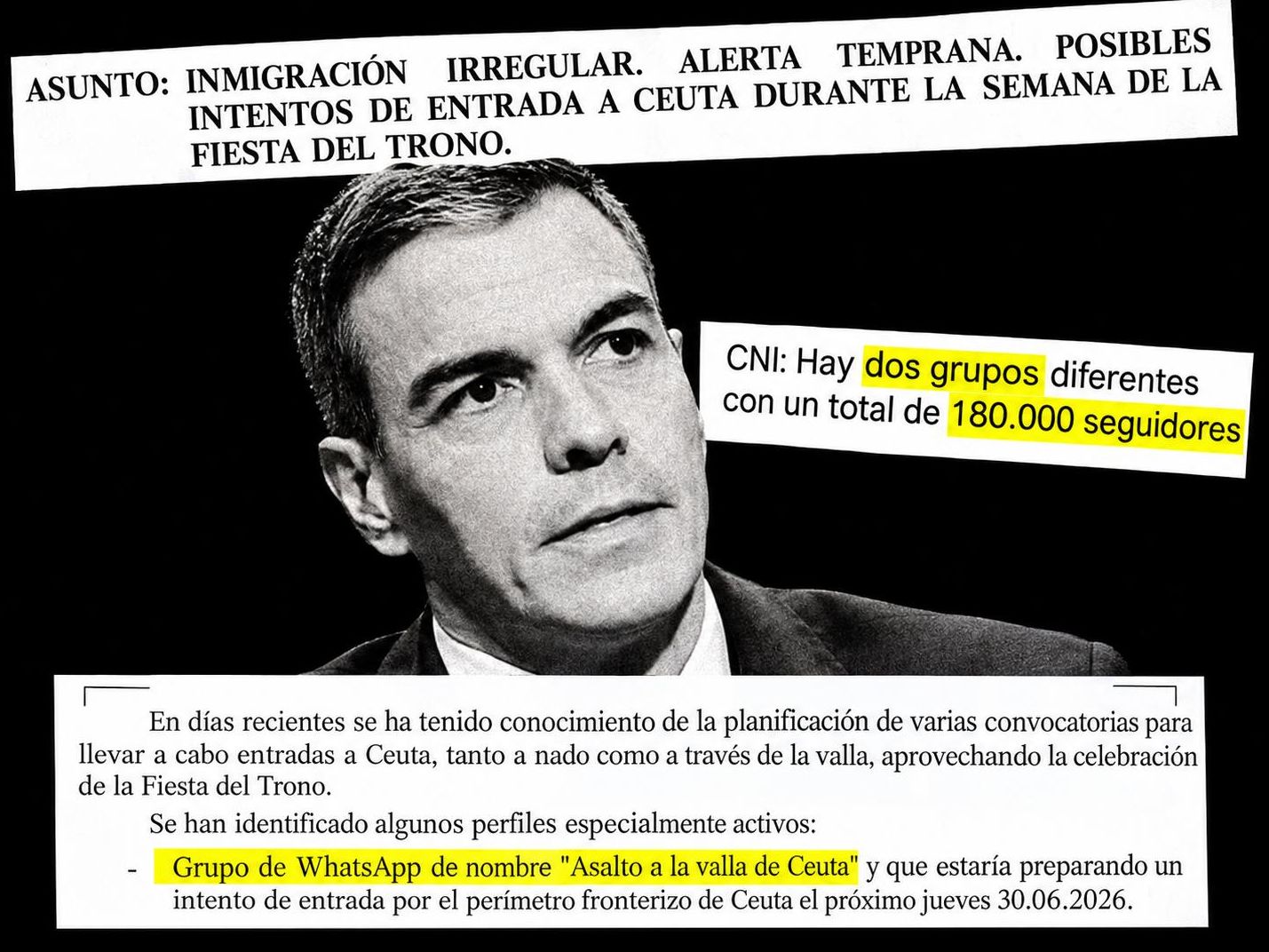 El Gobierno se hace el harakiri con la desclasificación de los papeles de Ceuta pero se escuda en que no le llegaron los avisos