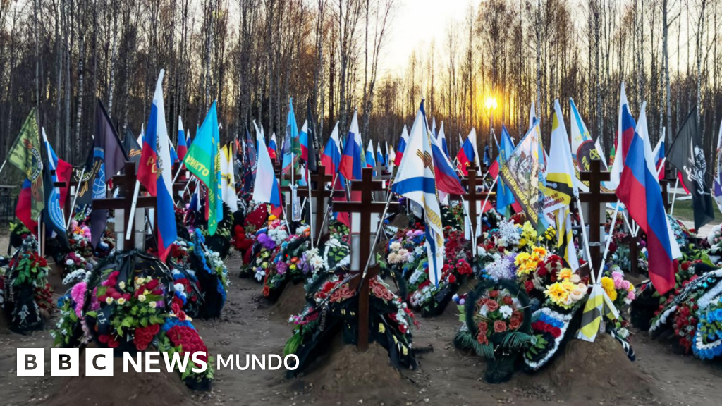 Las muertes de soldados rusos en Ucrania aumentan a un ritmo récord desde el inicio de la guerra, según un análisis de la BBC