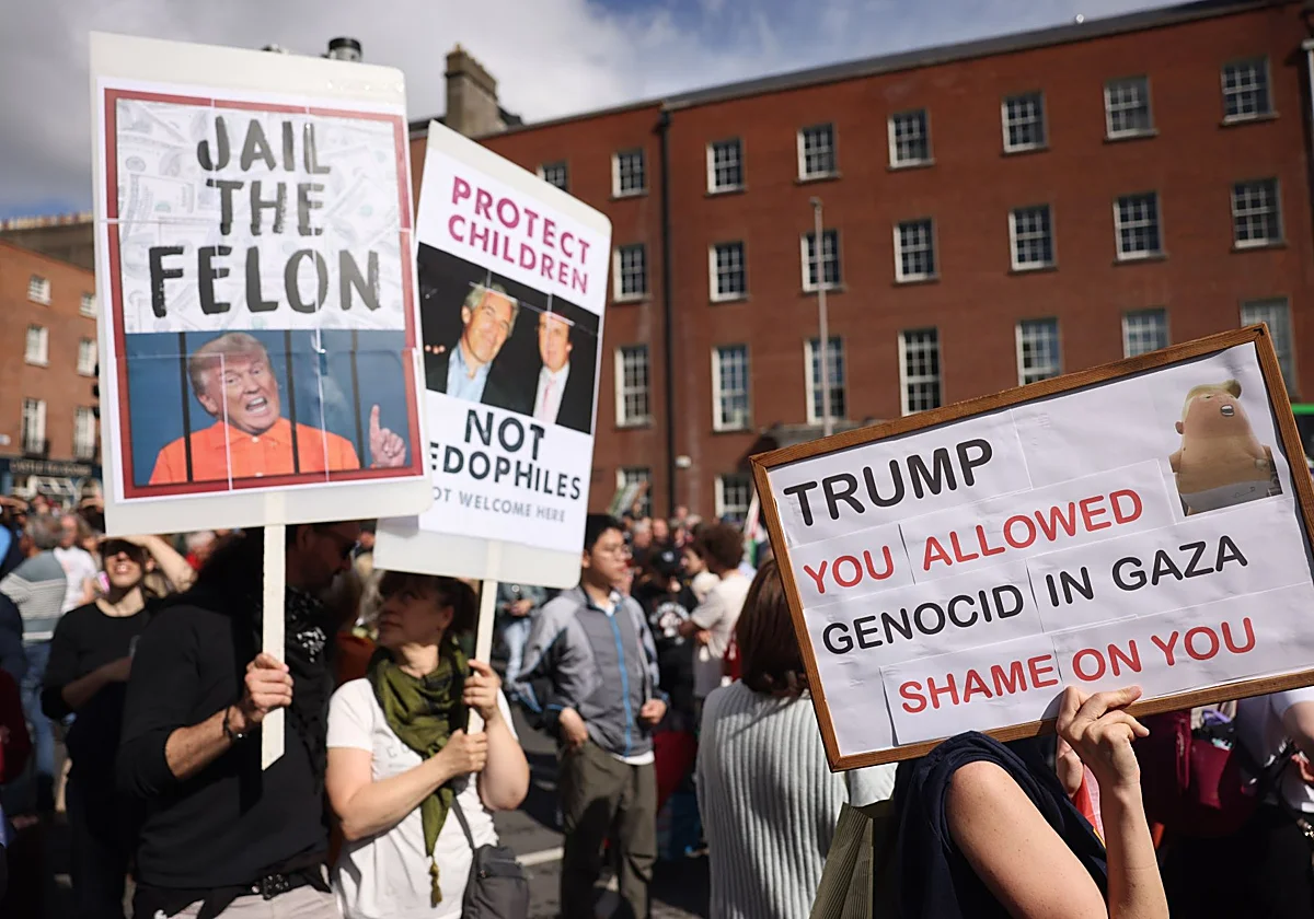 Trump abre un nuevo conflicto diplomático con Londres al defender la unificación de Irlanda