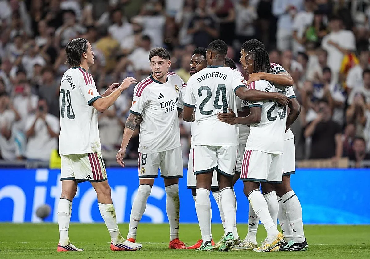 Un Real Madrid con dos caras para golear al Rayo Vallecano