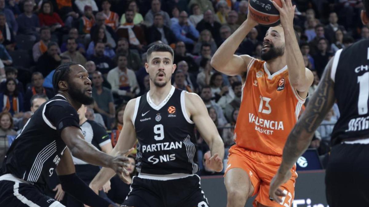 El Valencia cierra 2025 como líder de la Euroliga<br>