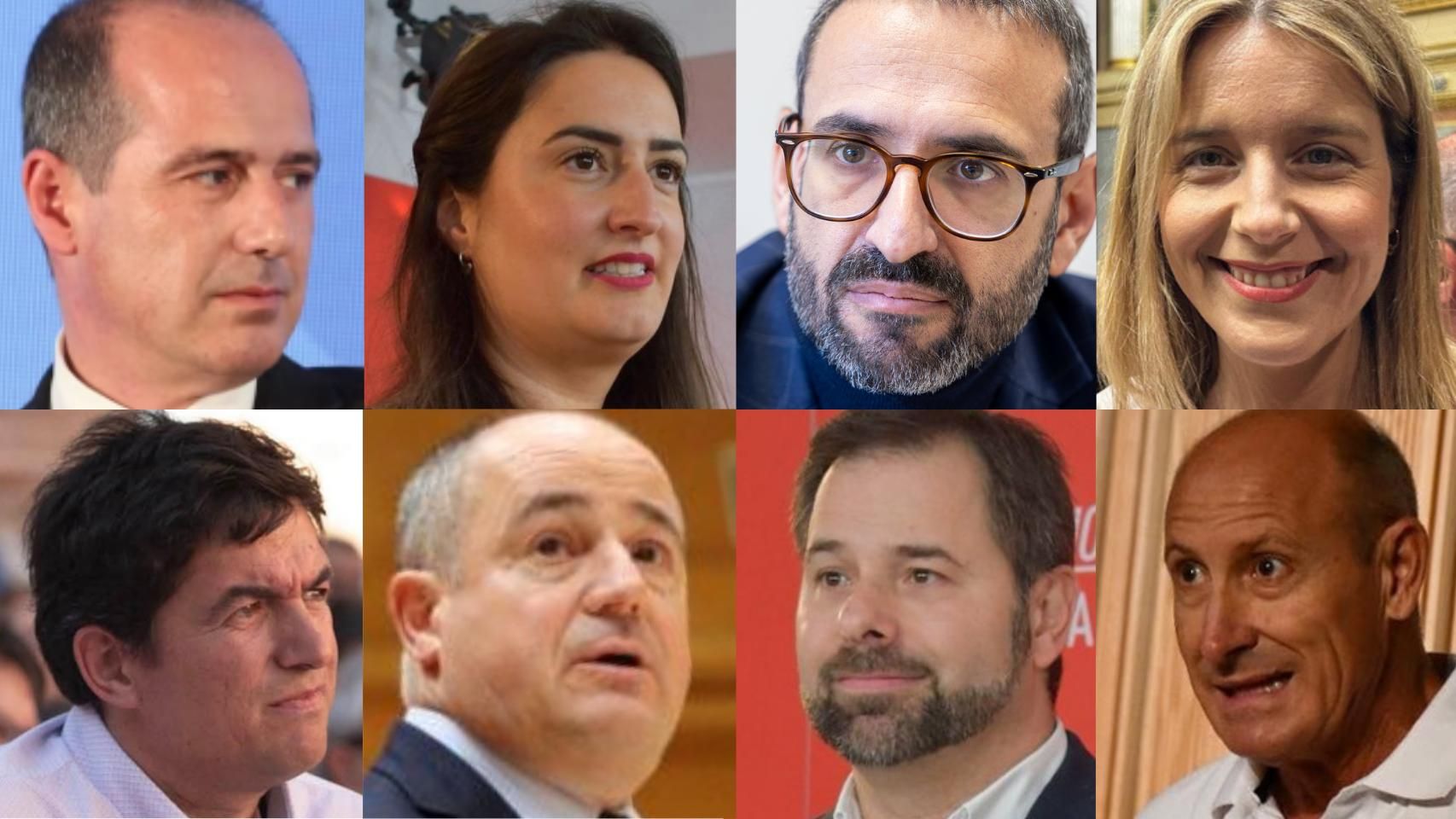 Estos ocho diputados del PSOE tendrán que elegir entre obedecer al partido o defender a sus votantes