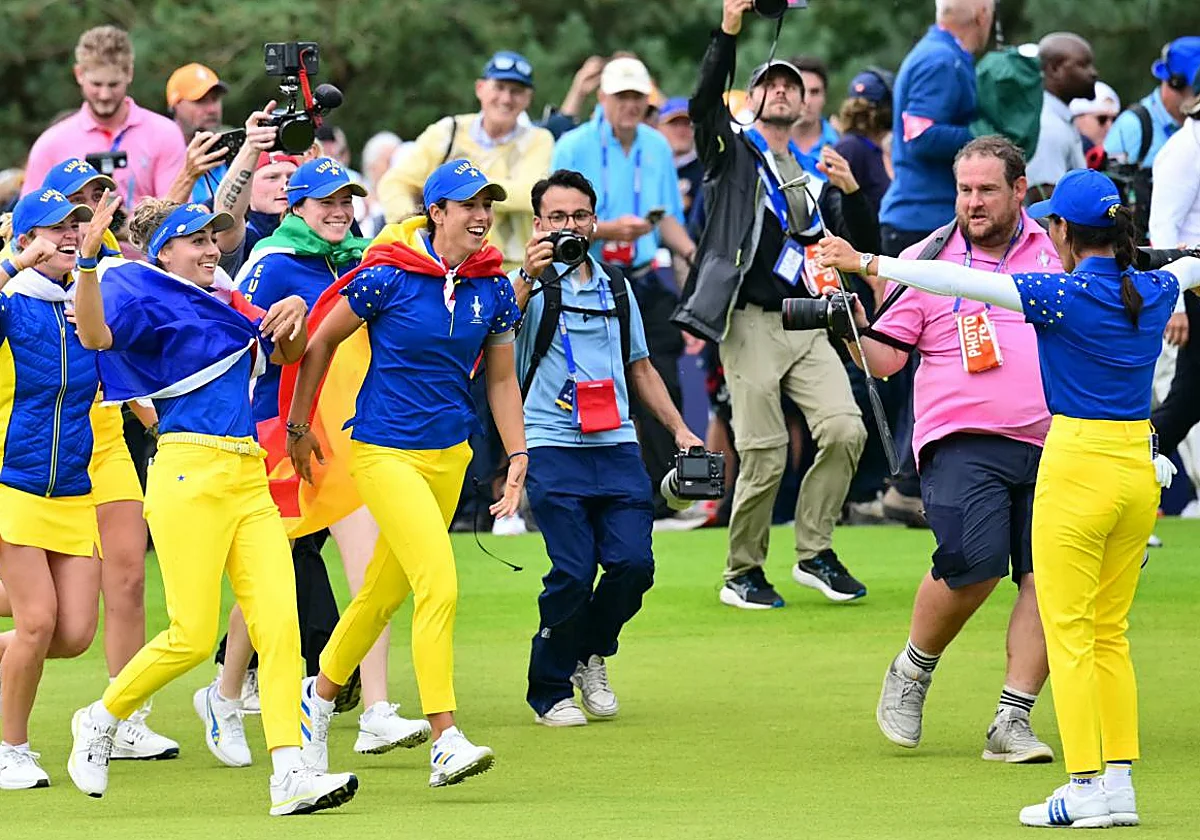 Europa reconquista la Solheim Cup con protagonismo de Julia López