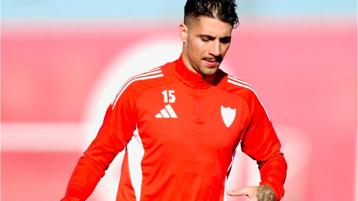 Cardoso se reincorpora a los entrenamientos del Sevilla