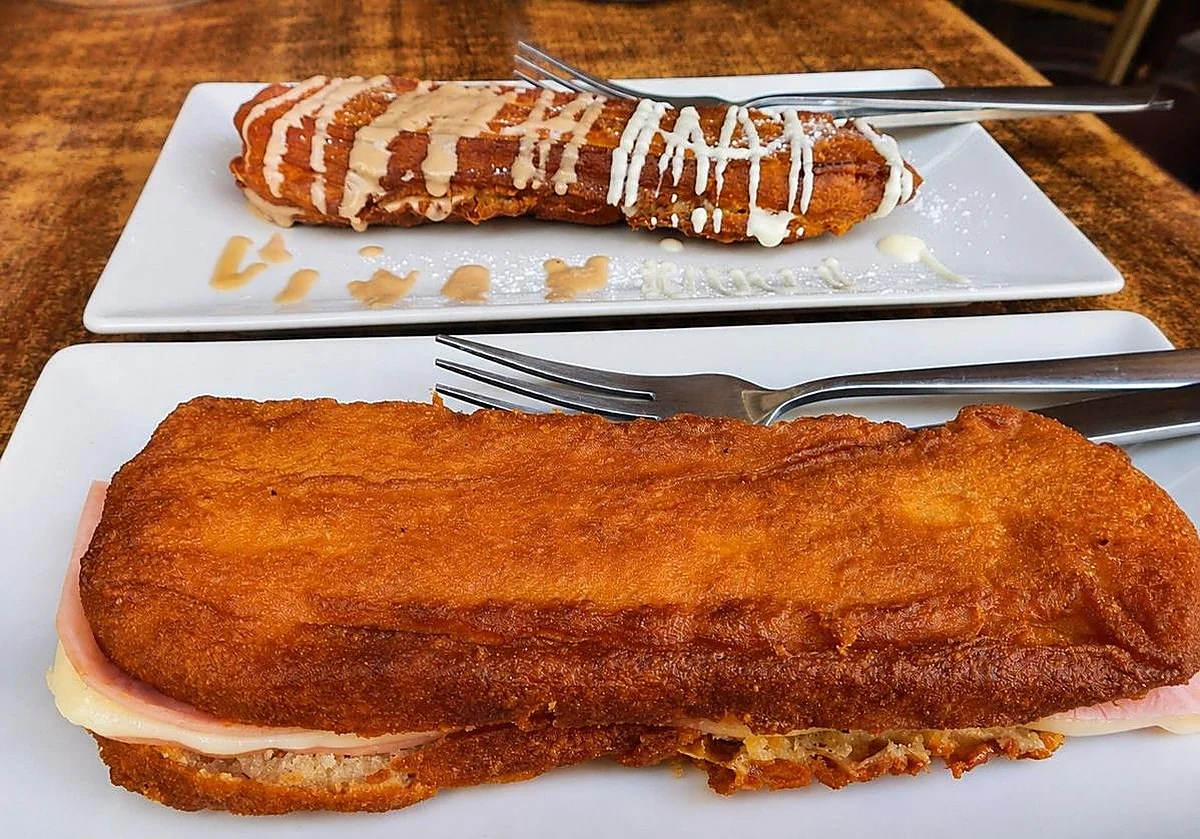 Churrocatas, los bocadillos de masa frita para desayunar o merendar en Teatinos
