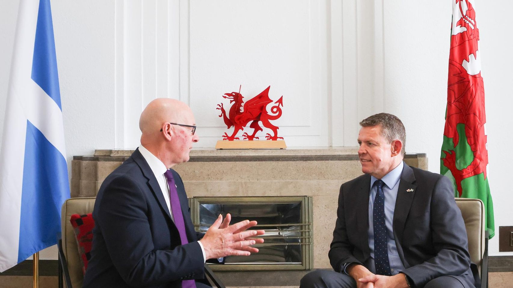 Los titubeos de Burnham y el apoyo de Trump ponen a Gales, Escocia e Irlanda del Norte al borde de la ruptura con Londres