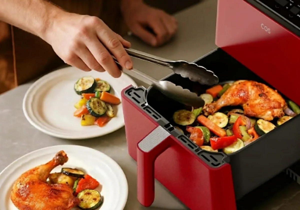La freidora de aire Cosori Dual Blaze ofrece resultados crujientes, saludables y deliciosos en minutos