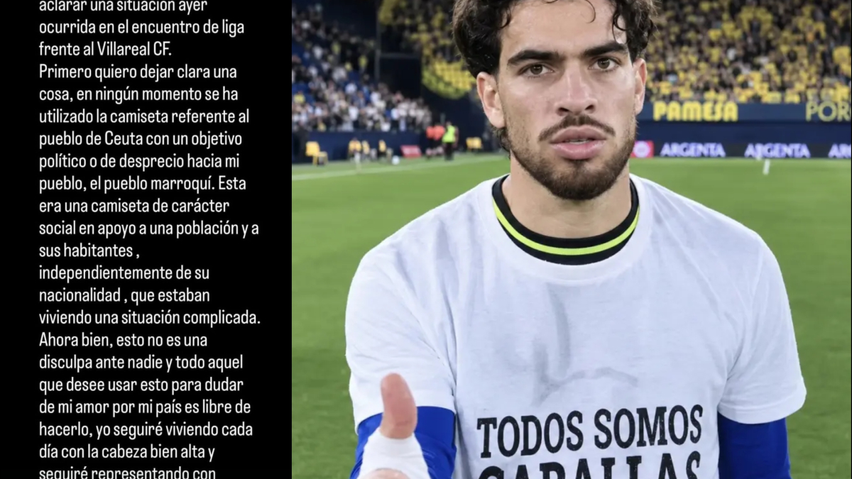 Abde, ante las amenazas e insultos recibidos: "Era una camiseta de carácter social, no político"