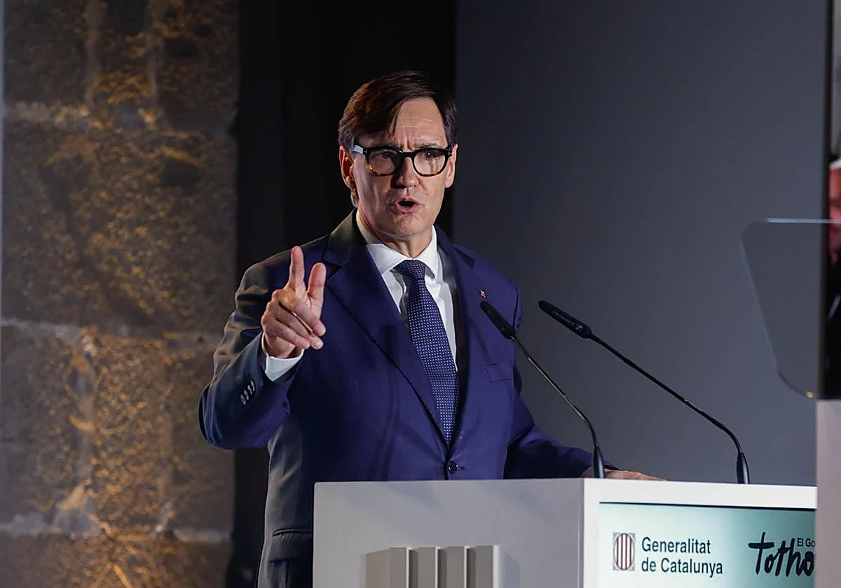 Illa reivindica los lazos de la migración extremeña en Cataluña con la primera Diada «descentralizada»