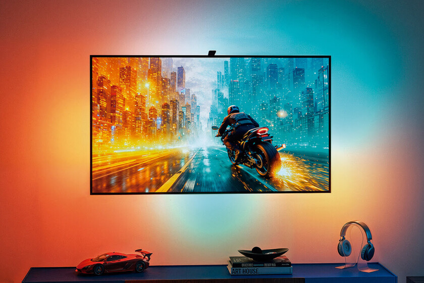 Philips estrena el Smart Lighting, un kit de luces LED con cámara para llevar la experiencia Ambilight a cualquier tele