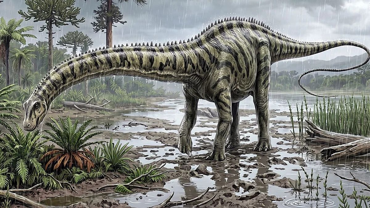 Hallan en Teruel el primer diplodocus identificado fuera de Norteamérica: vivió hace 150 millones de años y medía 25 m