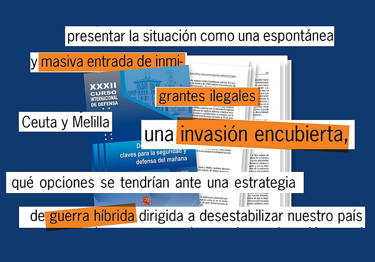 Un estudio de Defensa alertó hace un año de una posible «invasión encubierta» de Ceuta y Melilla mediante la inmigración