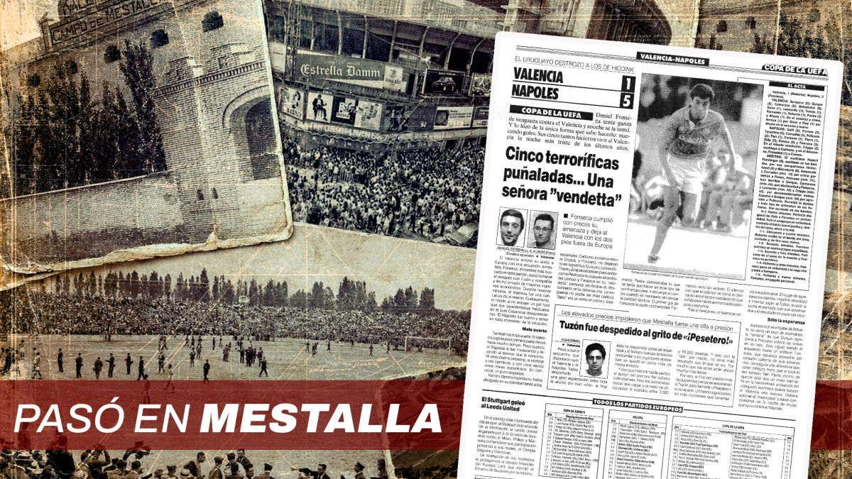Qué pasó en Mestalla... un 16 de septiembre de 1992: Valencia 1 - Fonseca 5