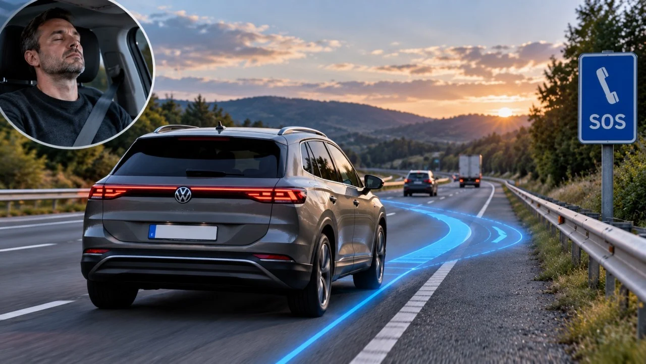 Volkswagen prepara coches que, si dejas de responder al volante, se apartan solos y paran en el arcén