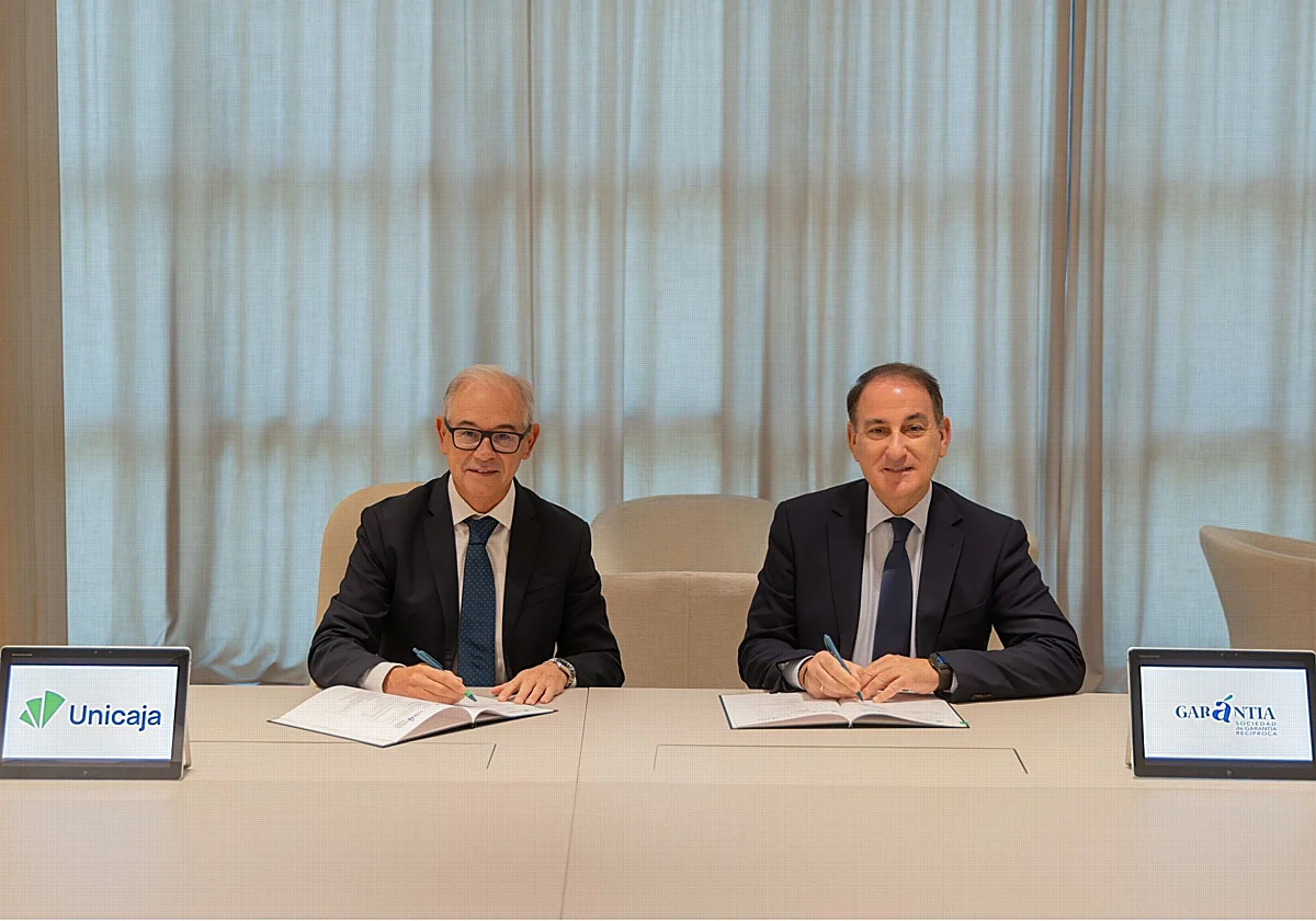 Unicaja y Garántia impulsan el acceso al crédito de pymes y autónomos con una línea de financiación de 160 millones de euros
