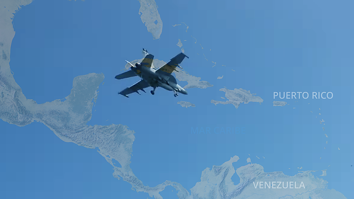 Así es el imponente despliegue militar norteamericano: su mejor superportaaviones y 10.000 soldados en el Caribe