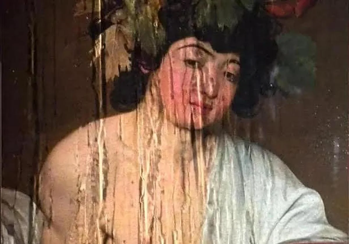 Un temporal en Florencia pone en peligro el 'Baco' de Caravaggio