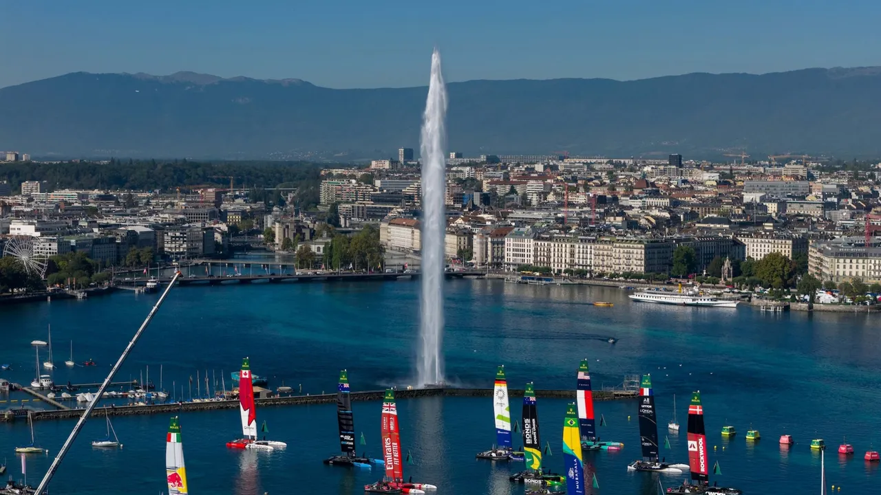 El Rolex SailGP regresa a Ginebra para entrar en la recta final de la temporada 2026