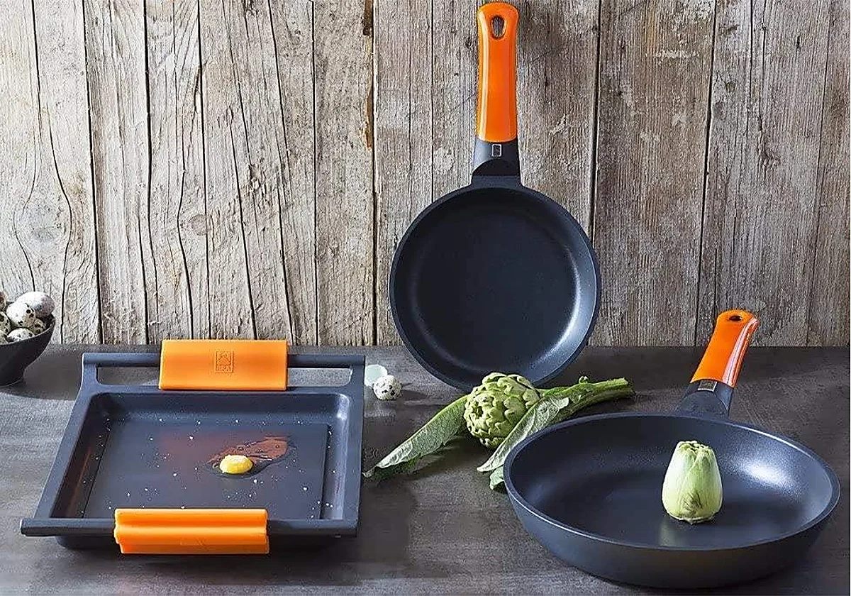 Analizamos la sartén BRA Efficient Orange de 24 cm antiadherente pensada para la cocina diaria