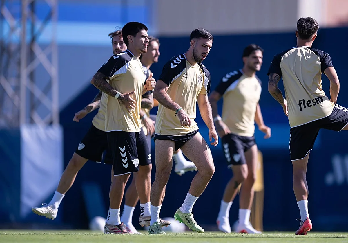 Siguen entrenándose al margen los mismos lesionados a dos días del Getafe-Málaga